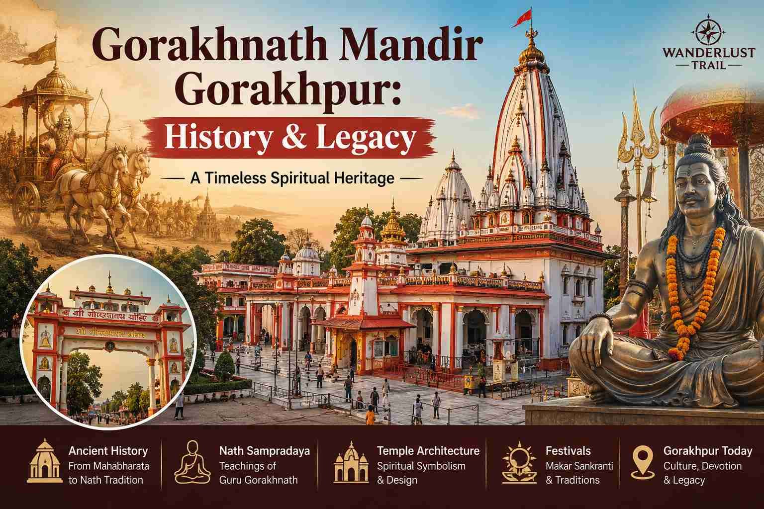 Gorakhnath Mandir Gorakhpur: Historical Origins and Legacy