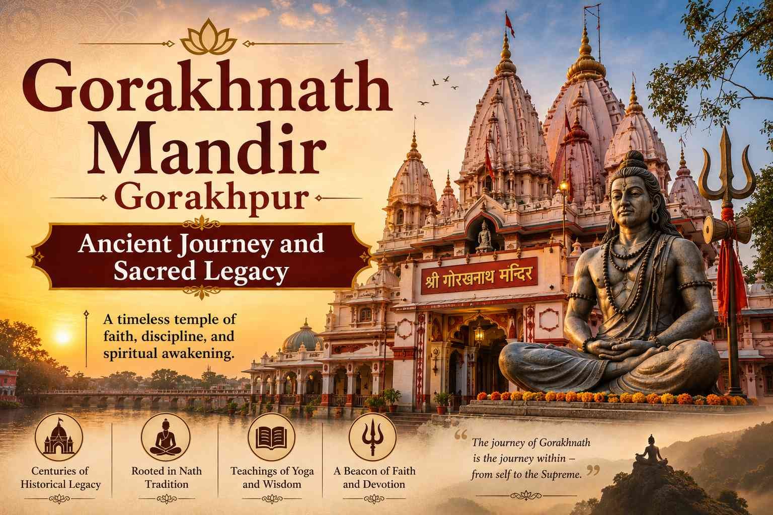 The Complete History, Architecture and Cultural Importance of Gorakhnath Mandir