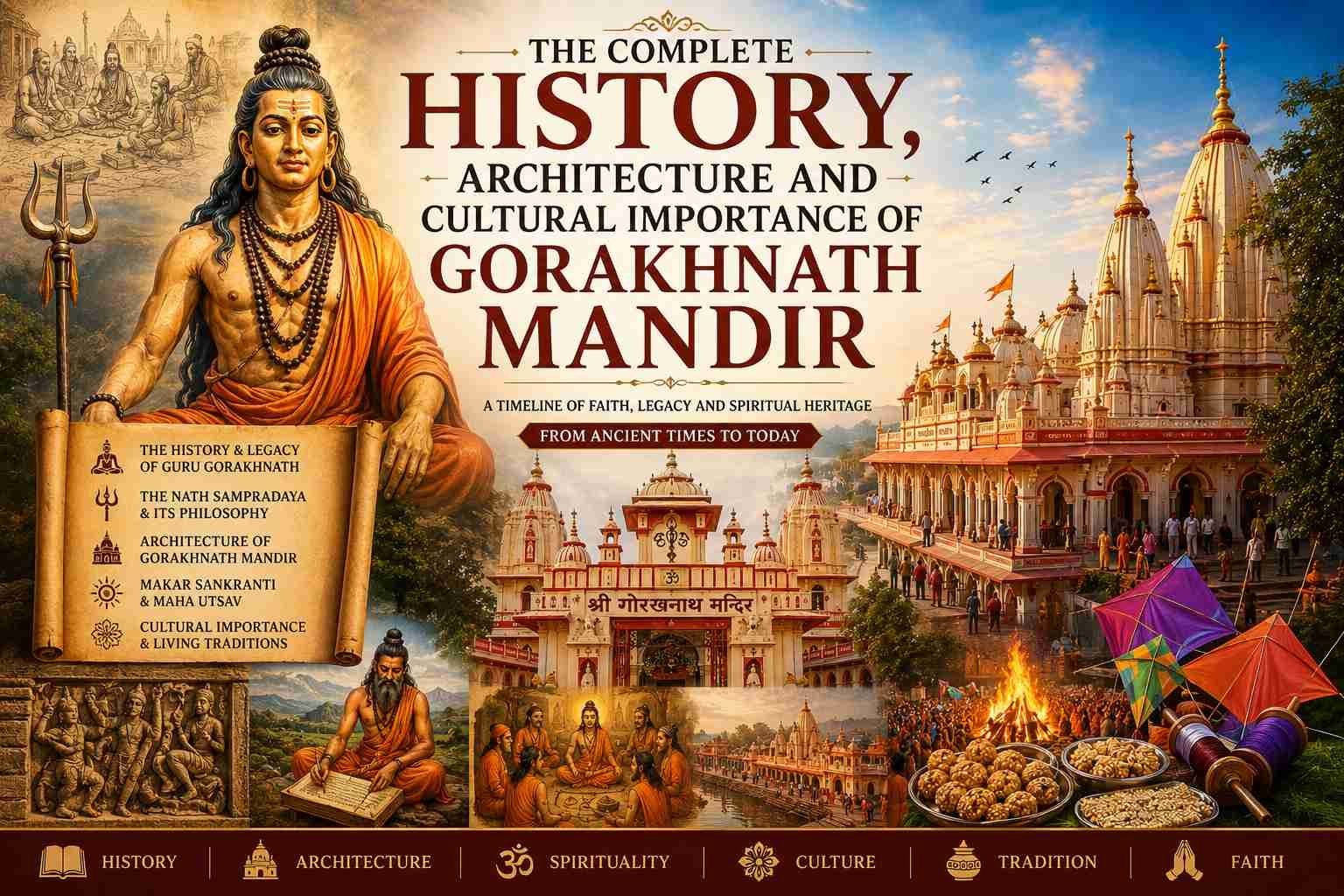 Gorakhnath Mandir Gorakhpur: Ancient Journey and Sacred Legacy