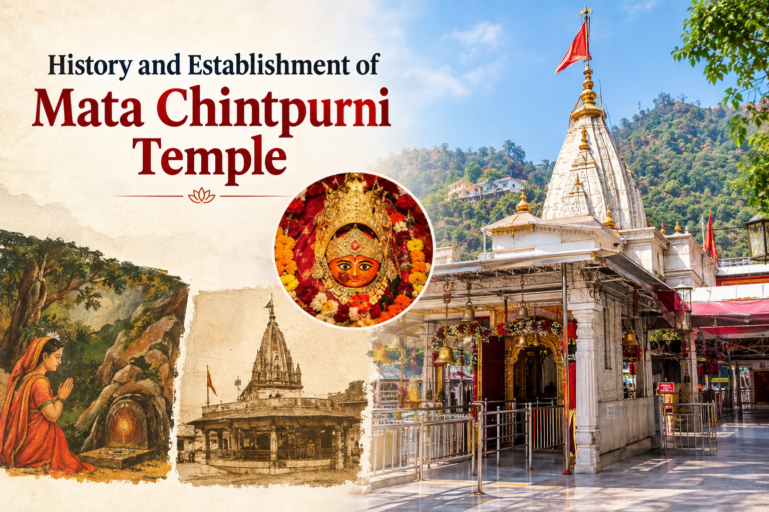 History and Establishment of Mata Chintpurni Temple | Chintpurni Mata