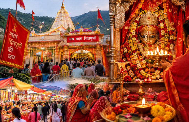Navratri and Religious Traditions at Chintpurni Mata