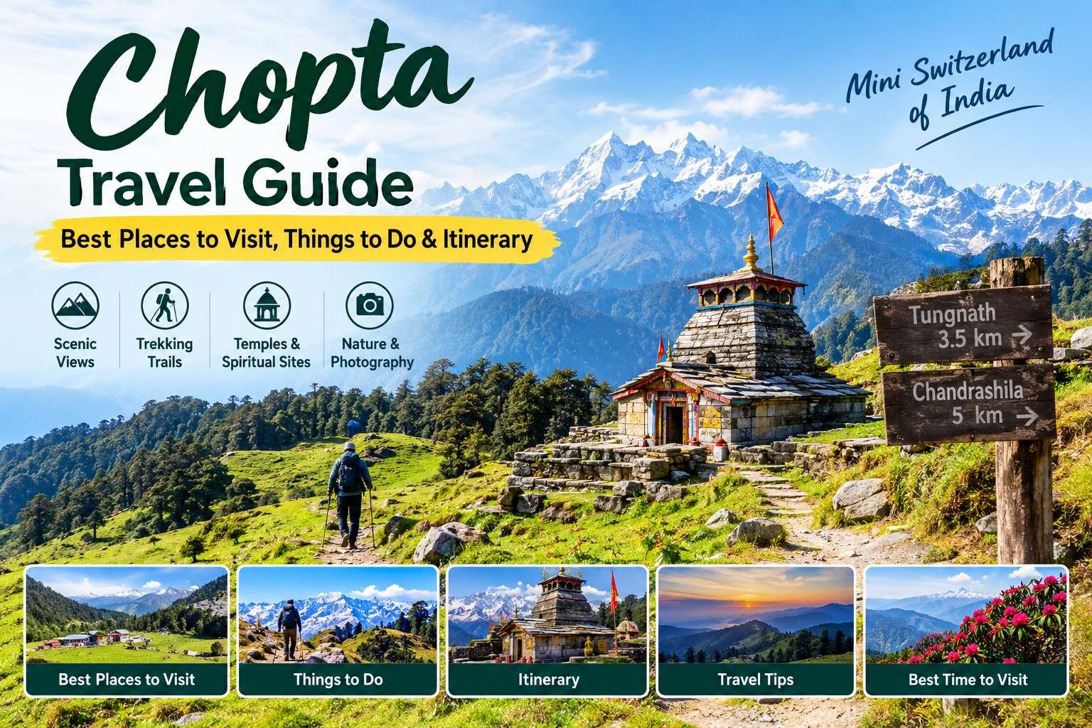 Chopta Travel Guide: Best Places to Visit, Things to Do & Itinerary