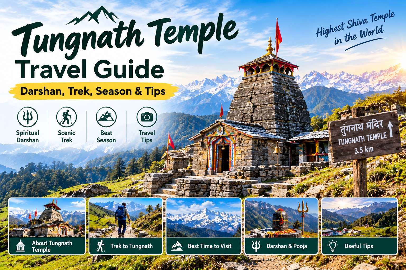 Tungnath Temple Travel Guide: Darshan, Trek, Season & Tips