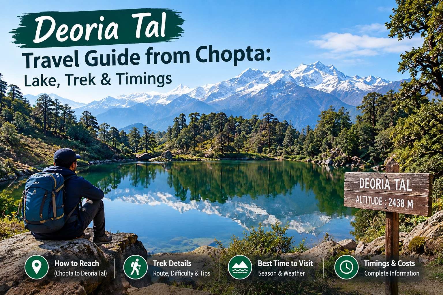 Deoria Tal Travel Guide from Chopta: Lake, Trek & Timings