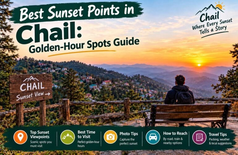 Best Sunset Points in Chail: Golden-Hour Spots Guide