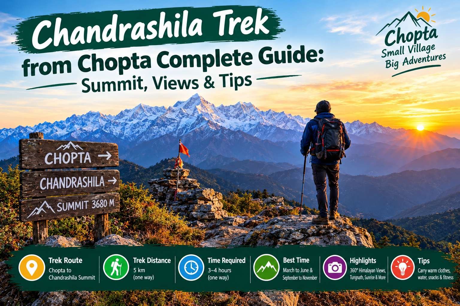 Chandrashila Trek from Chopta Complete Guide: Summit, Views & Tips