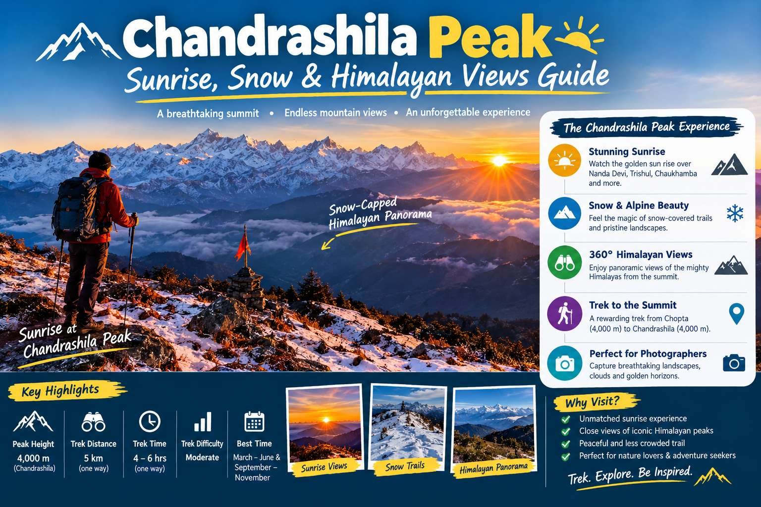 Chandrashila Peak: Sunrise, Snow & Himalayan Views Guide
